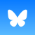 Bluesky Logo